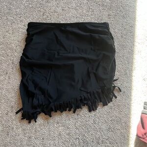 Swim skirt bottoms.